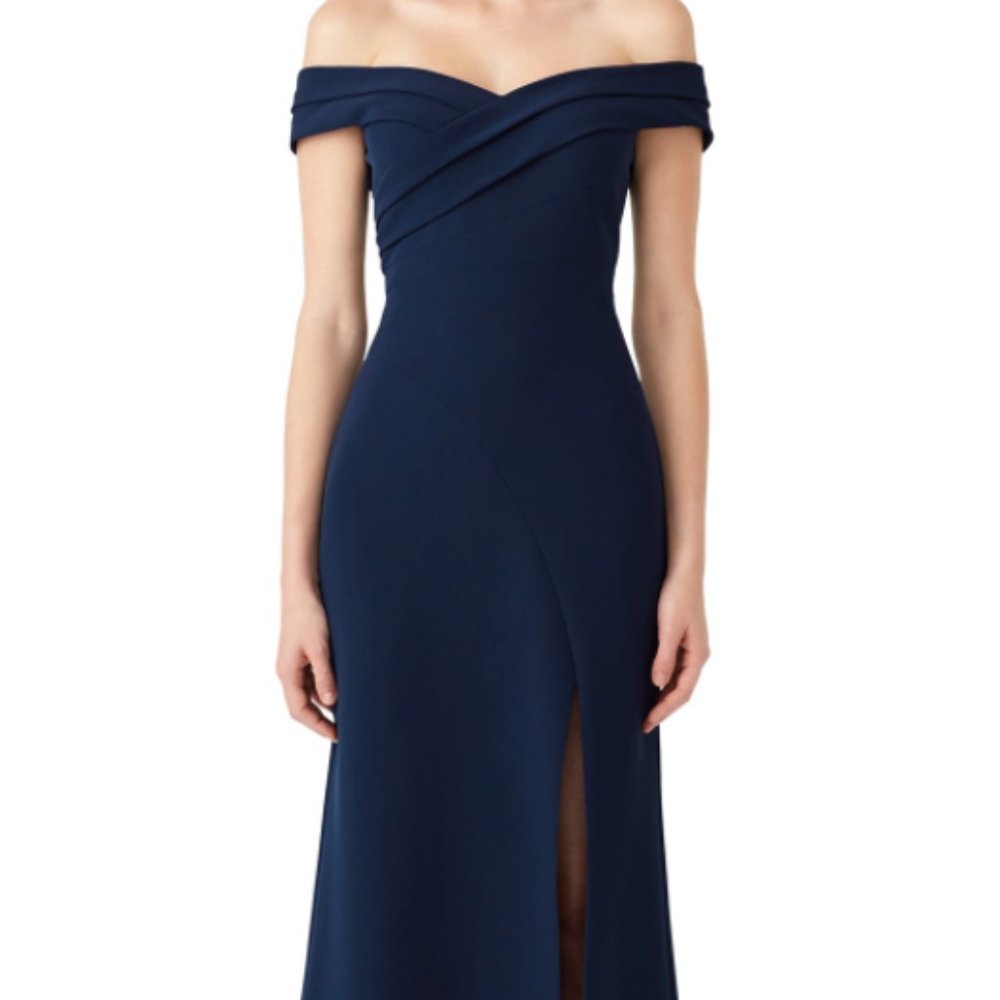 Midnight Kyle Gown by Aidan Mattox